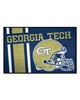 Fan Mats  LLC Georgia Tech Yellow Jackets Starter Mat Uniform Navy