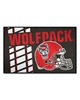 Fan Mats  LLC NC State Wolfpack Starter Mat Uniform Black