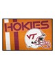 Fan Mats  LLC Virginia Tech Hokies Starter Mat Uniform Orange