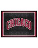 Fan Mats  LLC Chicago Bulls 8x10 Rug Black