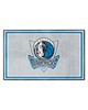 Fan Mats  LLC Dallas Mavericks 4x6 Rug Gray