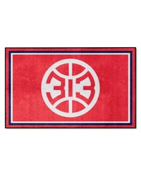 Detroit Pistons 4x6 Rug by   