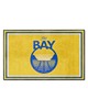 Fan Mats  LLC Golden State Warriors 4x6 Rug Yellow