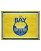 Fan Mats  LLC Golden State Warriors 8x10 Rug Yellow