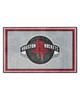 Fan Mats  LLC Houston Rockets 4x6 Rug Gray