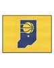 Fan Mats  LLC Indiana Pacers All-Star Mat Yellow