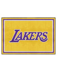 Los Angeles Lakers 5x8 Rug by   