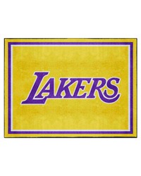 Los Angeles Lakers 8x10 Rug by   