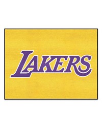 Los Angeles Lakers All-Star Mat by   