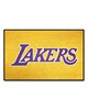 Fan Mats  LLC Los Angeles Lakers Starter Mat Yellow