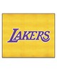 Fan Mats  LLC Los Angeles Lakers Tailgater Mat Yellow