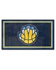 Fan Mats  LLC Memphis Grizzlies 3x5 Rug Blue