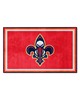 Fan Mats  LLC New Orleans Pelicans 4x6 Rug Tan