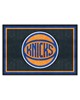 Fan Mats  LLC New York Knicks 5x8 Rug Black