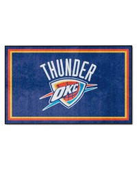 Oklahoma City Thunder 4x6 Rug by   