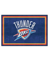 Oklahoma City Thunder 5x8 Rug by   