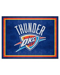 Oklahoma City Thunder 8x10 Rug by   