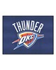 Fan Mats  LLC Oklahoma City Thunder All-Star Mat Blue