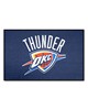 Fan Mats  LLC Oklahoma City Thunder Starter Mat Blue