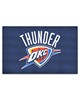 Fan Mats  LLC Oklahoma City Thunder Ulti-Mat Blue