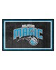 Fan Mats  LLC Orlando Magic 4x6 Rug Black