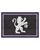 Fan Mats  LLC Sacramento Kings 5x8 Rug Black