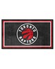 Fan Mats  LLC Toronto Raptors 3x5 Rug Black