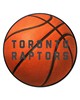 Fan Mats  LLC Toronto Raptors Basketball Mat Orange