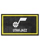 Fan Mats  LLC Utah Jazz 3x5 Rug Black