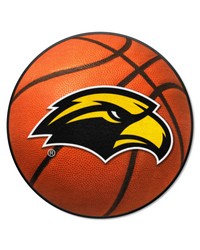 Southern Miss Golden Eagles Basketball Mat by   