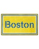 Fan Mats  LLC Boston Red Sox 3x5 Rug Yellow