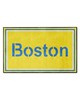 Fan Mats  LLC Boston Red Sox 4x6 Rug Yellow