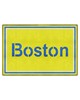 Fan Mats  LLC Boston Red Sox 5x8 Rug Yellow