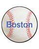 Fan Mats  LLC Boston Red Sox Baseball Mat White