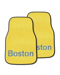 Boston Red Sox 2-pc Carpet Car Mat Set by   