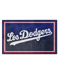 Los Angeles Dodgers 4x6 Rug by   