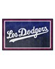 Fan Mats  LLC Los Angeles Dodgers 4x6 Rug Blue