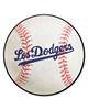 Fan Mats  LLC Los Angeles Dodgers Baseball Mat White