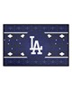 Fan Mats  LLC Los Angeles Dodgers Starter Mat Holiday Sweater Blue