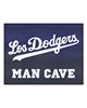 Fan Mats  LLC Los Angeles Dodgers All-Star Mat Man Cave Blue