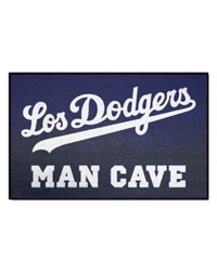 Los Angeles Dodgers Starter Mat Man Cave by   