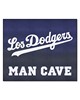 Fan Mats  LLC Los Angeles Dodgers Tailgater Mat Man Cave Blue