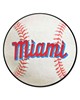 Fan Mats  LLC Miami Marlins Baseball Mat White