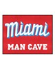 Fan Mats  LLC Miami Marlins All-Star Mat Man Cave Red