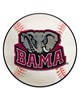 Fan Mats  LLC Alabama Crimson Tide Baseball Mat White