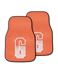 San Francisco Giants 2-pc Carpet Car Mat Set by   