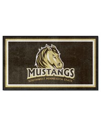 Southwest Minnesota State Mustangs 3x5 Rug by   