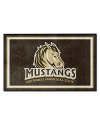 Southwest Minnesota State Mustangs 4x6 Rug by   