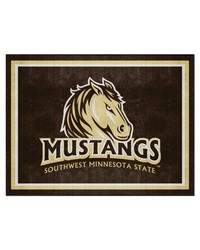 Southwest Minnesota State Mustangs 8x10 Rug by   