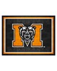 Fan Mats  LLC Mercer Bears 8x10 Rug Black